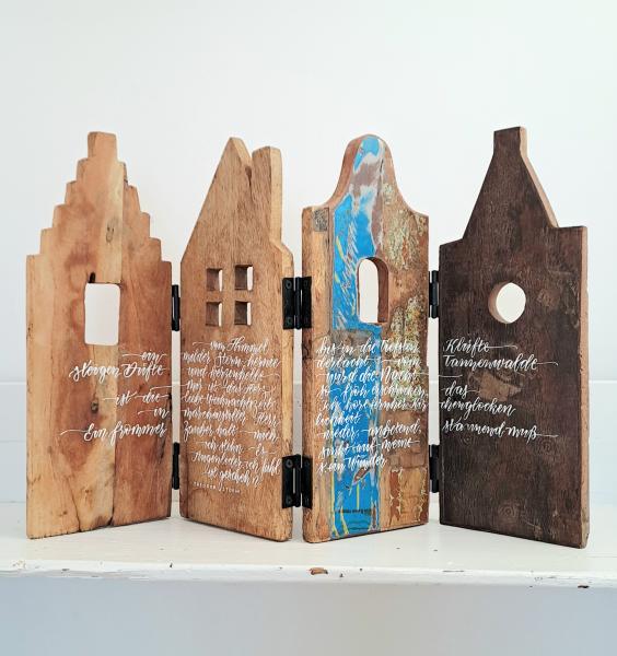 häuserzeile. vom himmel.