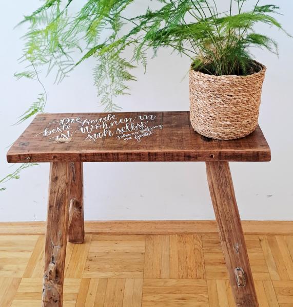 hocker. wohnen in sich selbst.